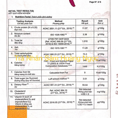 [Date xa] Trà nhân sâm hũ 100g - Hoang Ngoc Global
