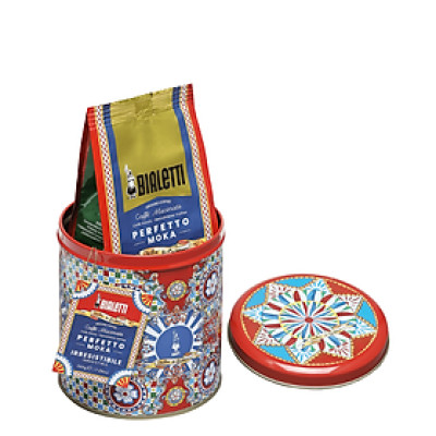 CÀ PHÊ BIALETTI PERFETTO MOKA IRRESISTIBILE (cà phê bột kèm hộp Dolce&Gabana)