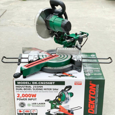 MÁY CẮT NHÔM TRƯỢT 2000W DEKTON DK-CN256BT - HÀNG CHÍNH HÃNG