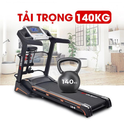 Máy Chạy Bộ Lifesport LS-8, Máy Chạy Bộ Tích Hợp 12 Bài Tập Cơ Bản Tới Nâng Cao,Có Thể Gập Gọn Di Chuyển Dễ Dàng