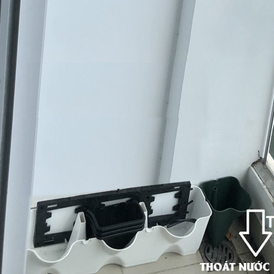 1m2 Khung Trồng Rau Sạch Đứng Ban Công Chung Cư Minigarden Vertical Phong Cách Châu Âu (gồm 8 module và 1 khay hứng nước) Không Kèm Hệ Thống Tưới Nhỏ Giọt và năng suất rau sạch đạt gấp 3 lần bình thường