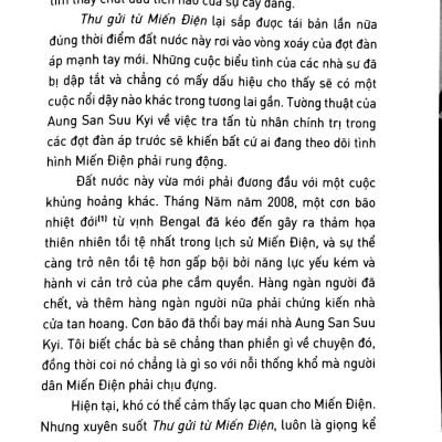 Thư Gửi Từ Miến Điện