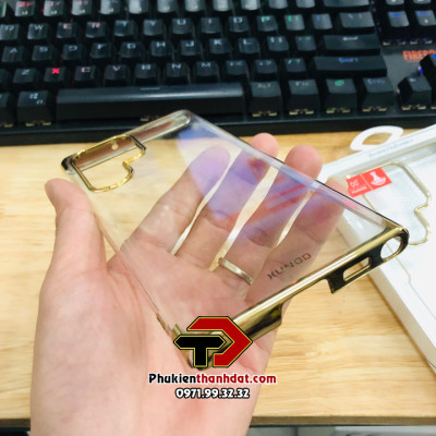 Ốp lưng dành cho SamSung Galaxy S22 Ultra chính hãng XUNDD trong suốt viền màu, không ố vàng- Hàng nhập khẩu