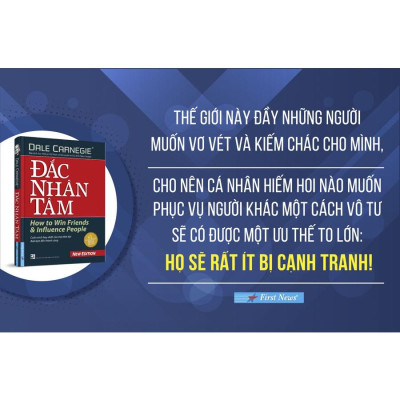 Sách - Combo Bìa cứng Đắc nhân tâm + Nghĩ giàu và làm giàu - FirstNews