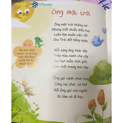 Sách Thơ hay cho bé học nói - Thế giới tí hon