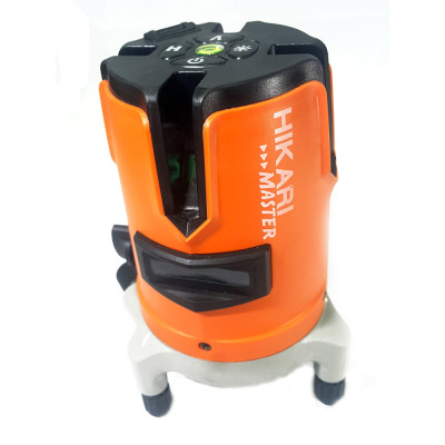 Máy Soi Tia Laser Hikari Master HK-5X - Máy Cân Bằng 5 Tia Xanh Thủy Bình Dùng Để Xác Định Các Điểm Cân Bằng Đường Thẳng Và Đường Ngang Vuông Góc, Máy Soi Mộng Gỗ Được Áp Dụng Nhiều Trong Xây Dựng, Đời Sống, Công Nghệ Thái Lan - Hàng Chính Hãng