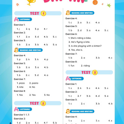 Sách - Phiếu Ôn Hè Tiếng Anh Lớp 2