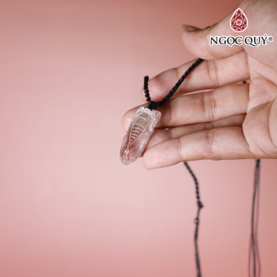 Mặt dây chuyền ngọc thiền ưu linh mệnh thủy , kim - Ngọc Quý Gemstones