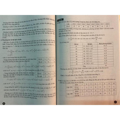 Sách - Bài tập nâng cao và một số chuyên đề toán 10 Đại số - Thống kê xác suất