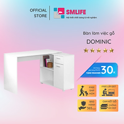 Bàn làm việc đơn giản SMLIFE Dominic