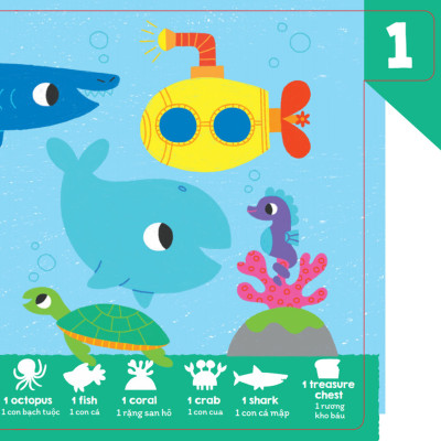 Con Số Ngộ Nghĩnh - Học Số Và Quan Sát_MEGABOOK