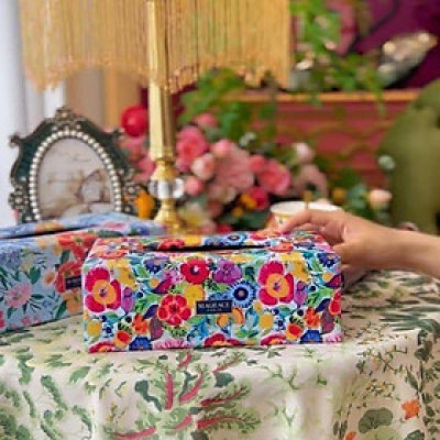 HỘP ĐỰNG GIẤY CHỮ NHẬT SIÊU XINH NHÀ MAGRACE PARIS Hàng chính hãng