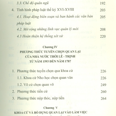 Chính Quyền Nhà Nước Trong Lịch Sử Việt Nam Trong Lịch Sử Việt Nam (1527-1802) (Tái bản có sửa chữa)