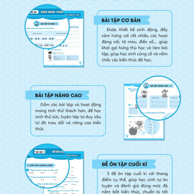 Bài Tập Bổ Trợ Toán Cơ Bản Và Nâng Cao Lớp 2 (MEGA)