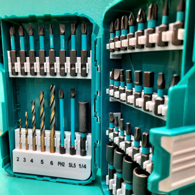 BỘ 45 MŨI SIẾT VÍT TOTAL TACSDL24502 - HÀNG CHÍNH HÃNG