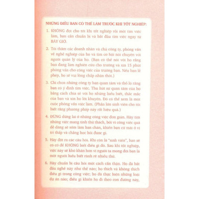 Kết Nối (Lời Khuyên Sinh Viên Việt Nam) - Bản Quyền