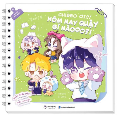 Sách - Sách Tô Màu - Chibeo Ơi! Hôm Nay Quậy Gì Nào?