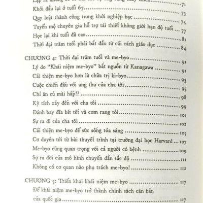Thời Đại Trăm Tuổi - Khuyến Khích Me-Byo - Sự Chuẩn Bị Cho Xã Hội Siêu Già Hóa