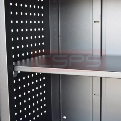 Tủ dụng cụ treo tường CSPS 61cm - 01 ngăn màu đen 61cm W x 35.5cm D x 61cm H
