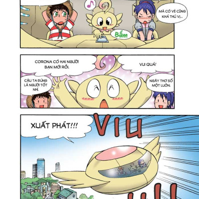 Sách tranh manga Nhiệm vụ khoa học kỳ bí tập 6: Coi chừng! Quái vật bão đến rồi!