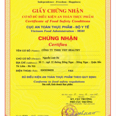 Dầu Dừa Lên Men Tách Lạnh Tinh Khiết VietHealthy 500ml