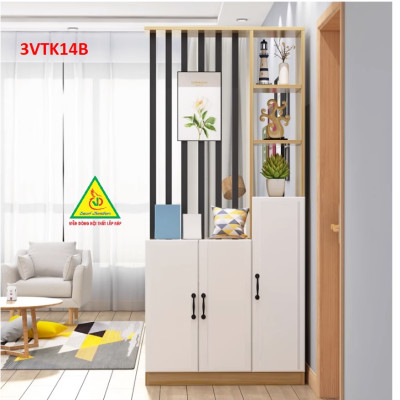 VÁCH NGĂN PHÒNG KHÁCH, NHÀ BẾP, VÁCH NGĂN PHÒNG 3VTK14 - NỘI THẤT LẮP RÁP VIỄN ĐÔNG