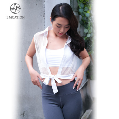 Bộ đôi áo lưới và áo ngực đa năng LMcation Elisa Bella - Màu trắng