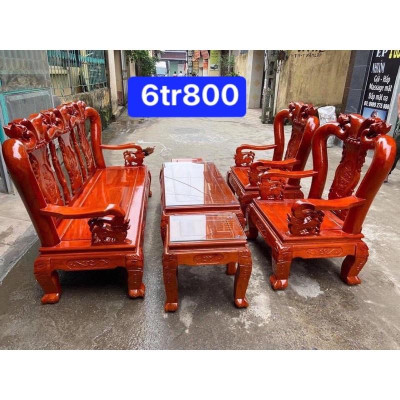 ️ Bộ ghế soan tay 10 giá còn 6tr800