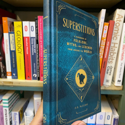 Sách - SUPERSTITIONS: Handbook of Folklore, Myths and Legends From Around The World by D.R. McElroy