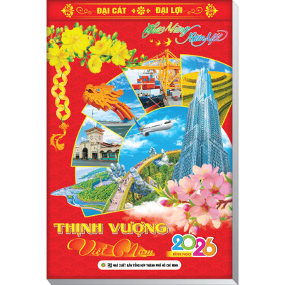 Lịch Tết 2026 - Khánh Lịch Bloc Siêu Đại  20X30Cm (Nhiều Chủ Đề)