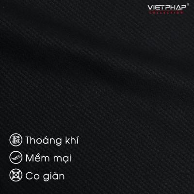 Áo Thun Nam VIỆT PHÁP Form Unisex Chất liệu Cotton co dãn thấm hút mồ hồi tốt 93301A