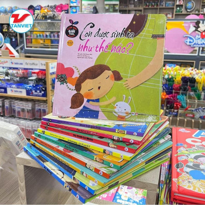 Sách - Giáo Dục Giới Tính - Con Được Sinh Ra Như Thế Nào - Tân Việt Books