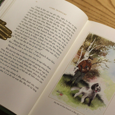 Con Bim Trắng Tai Đen - Ấn Bản Giới Hạn - Bìa Da