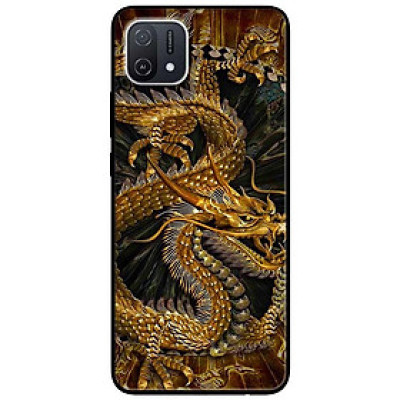 Ốp lưng dành cho Oppo A16K - Oppo A36 / A76 - Oppo Reno 7z 5G - Rồng Nền Đen