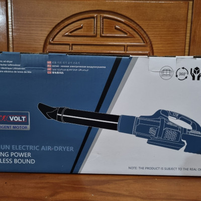 Máy thổi lá công nghiệp chạy pin, máy thổi bụi dùng pin , không chổi than, có kèm pin sạc