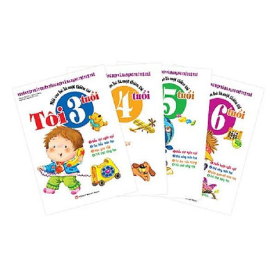 Sách - Mỗi Em Bé Là Một Thiên Tài Tôi 6 Tuổi - Tân Việt Books