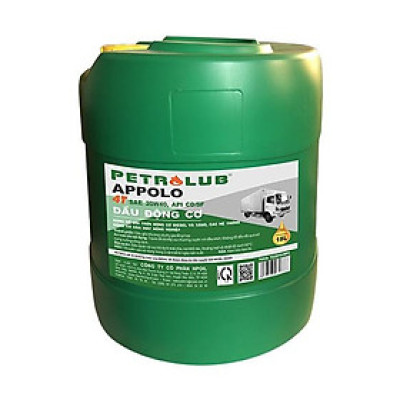 Dầu động cơ tải tàu PETRO APPOLO 50 - API CD/SF - 20W50 - 18L (can/xô) - Hàng Chính Hãng
