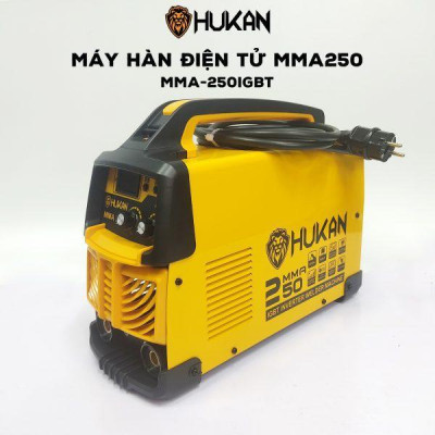 MÁY HÀN ĐIỆN TỬ 250A MMA-250 IGBT HUKAN  - HÀNG CHÍNH HÃNG