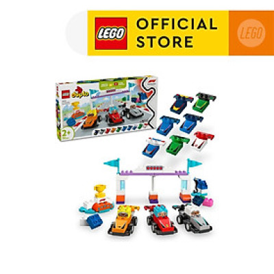 LEGO DUPLO 10445 Đồ Chơi Lắp Ráp Cuộc Đua Xe Kỳ Thú (70 chi tiết)