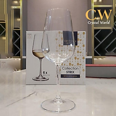 Ly Vang Trắng Pha Lê Tiệp Crystalite Strix 360ml White Wine