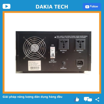 Bộ Lưu Điện UPS SongSin 1000VA-Lithium [Hàng Chính Hãng]