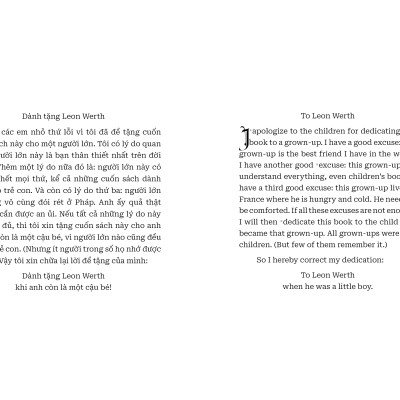 Hoàng Tử Bé (Song Ngữ Việt-Anh)