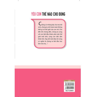 Yêu Con Thế Nào Cho Đúng