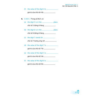 Tinh Thông Toán Học - Mastering Mathematics - Dành Cho Trẻ 9-10 Tuổi - Quyển B