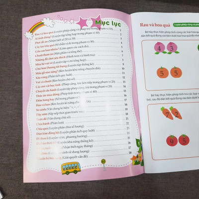 Sách: Dạo Chơi Cùng Toán Học - Trò Chơi Dán Giấy (5-6 tuổi)