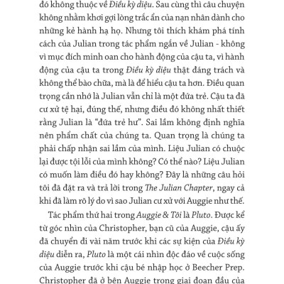 Auggie & Tôi: Ba Câu Chuyện Về Điều Kỳ Diệu