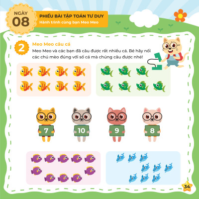 Combo 3 tập sách 60 Ngày Khám Phá Toán Tư Duy có App Bài Giảng cho bé sẵn sàng bước vào lớp 1