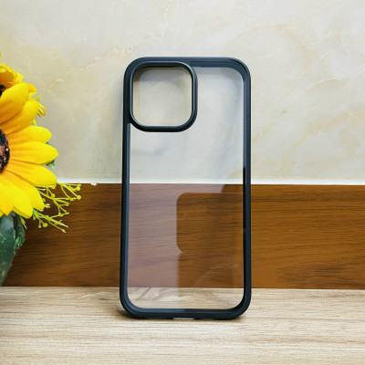 Ốp lưng dành cho  iPhone 14 Pro Rock viền màu - Hàng chính hãng