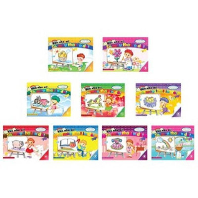 Sách - Bạn Nhỏ Ơi, Tô Màu Thật Là Dễ - Tập 3 - Tân Việt Books