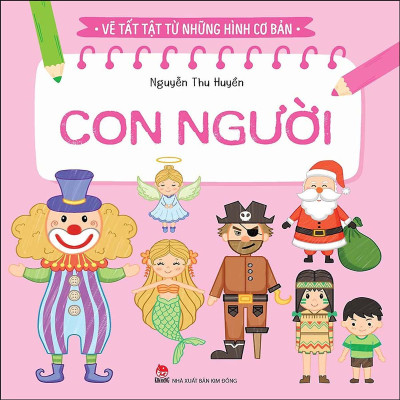 Sách - Vẽ Tất Tật Từ Những Hình Cơ Bản - Combo 5 cuốn - NXB Kim Đồng